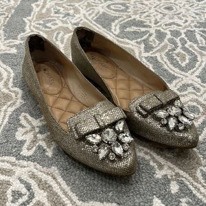 Michael Kors sparkle flats
